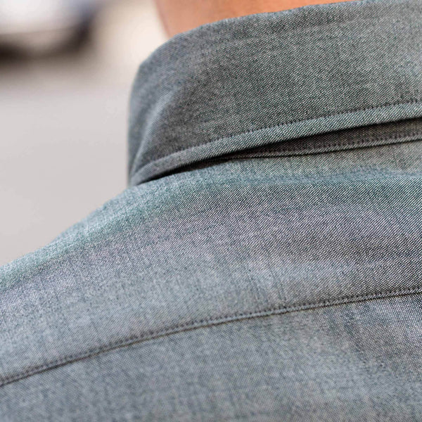 The Jack in Stone Green Chambray