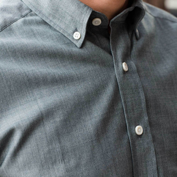 The Jack in Stone Green Chambray
