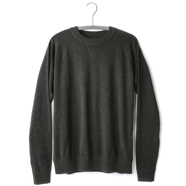The Oscar Sweater in Charcoal