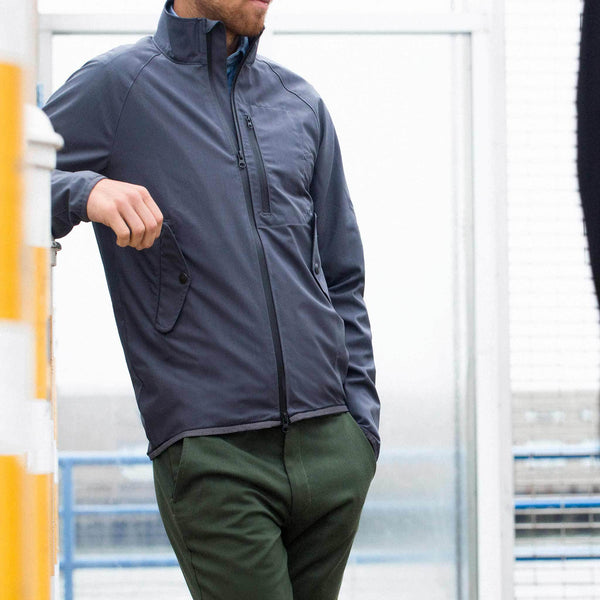 The Alvar Jacket in Steel