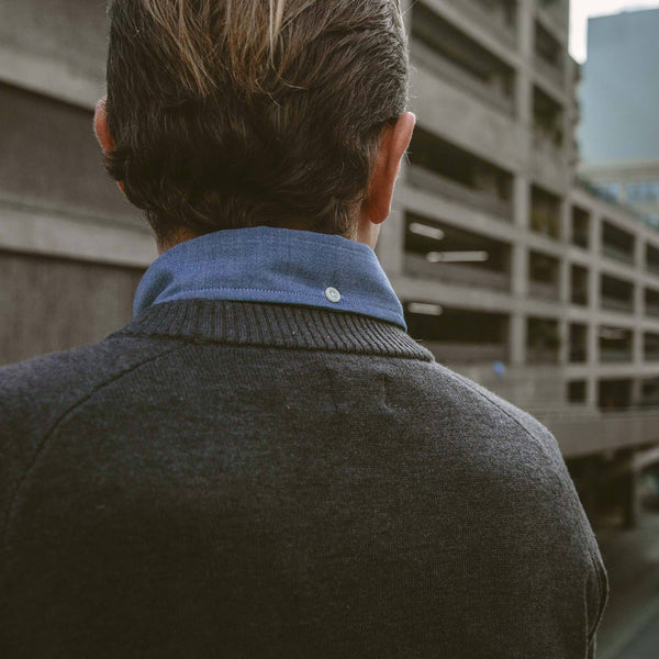 The Oscar Sweater in Charcoal