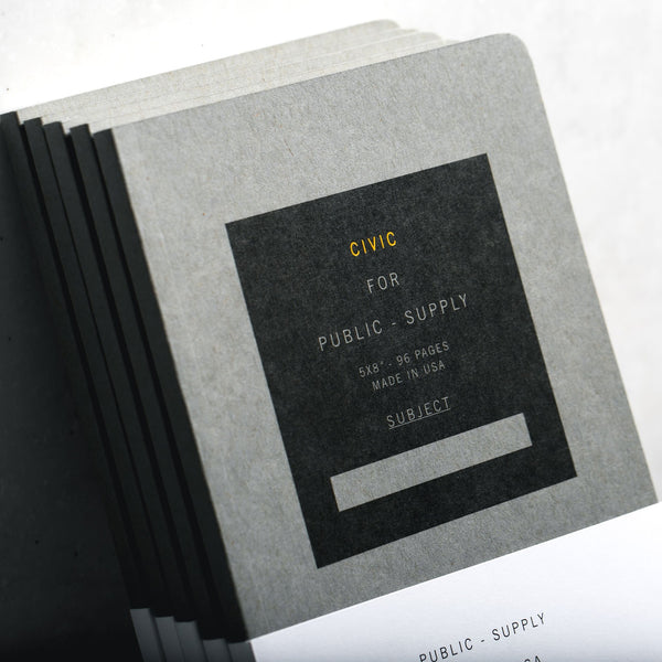 The Public - Supply Notebook