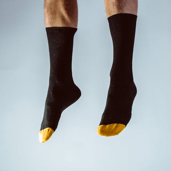 The Merino Sock in Black