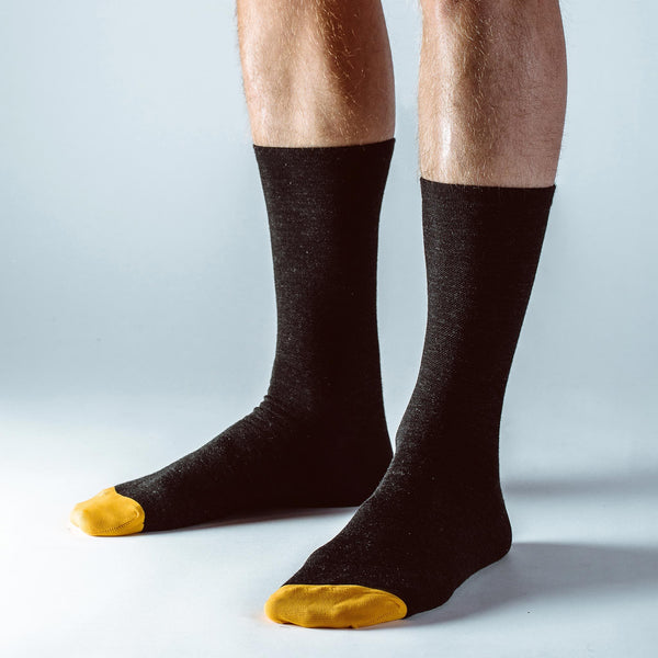 The Merino Sock in Black