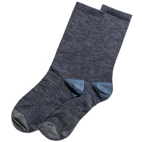 The Merino Sock in Blue